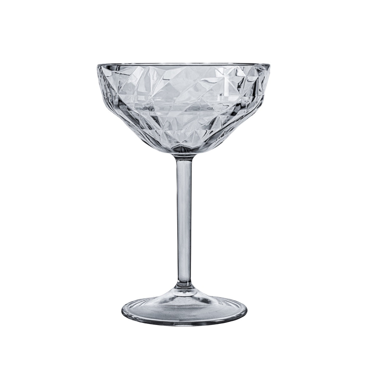 Prisma Coupe grey cocktail glass 280ml